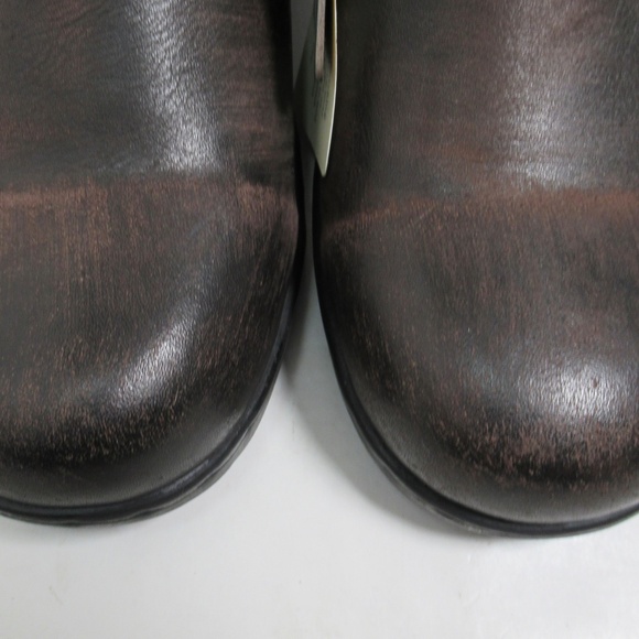 Men\'s Dark Brown Leather Ankle Boots main image 9